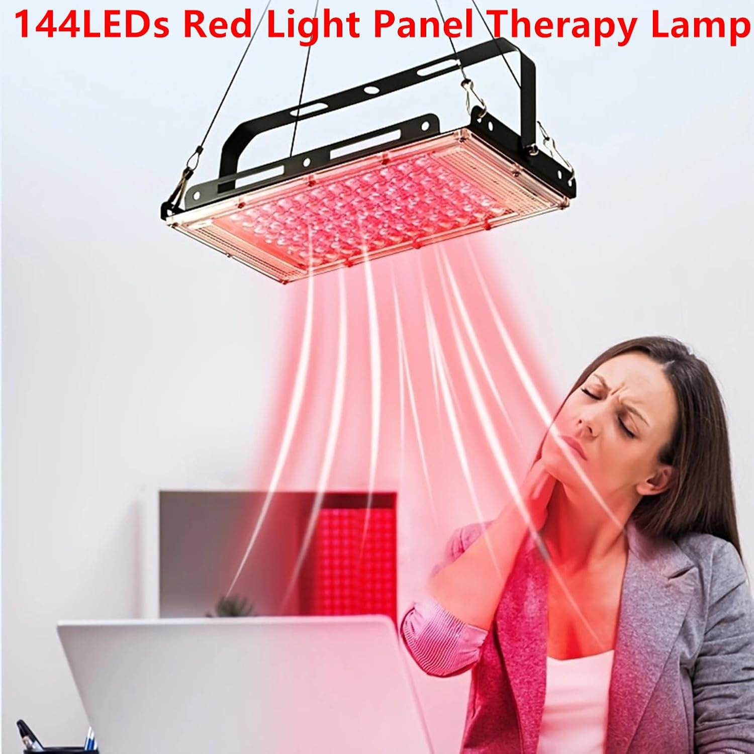 100W Red Light Therapy for Body, Face, Elite Grade LED Red Infrared Light Panel