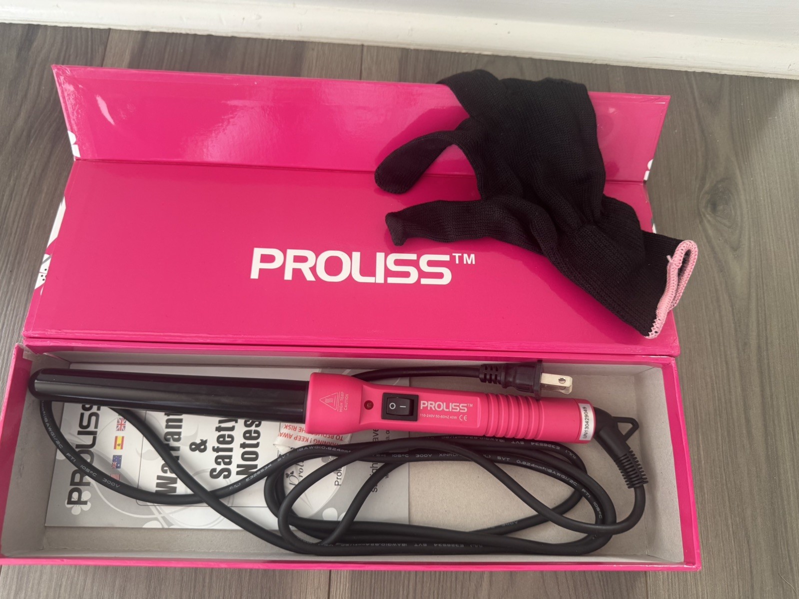 Proliss Twister Hair Curler 25/18mm brand new in box never used