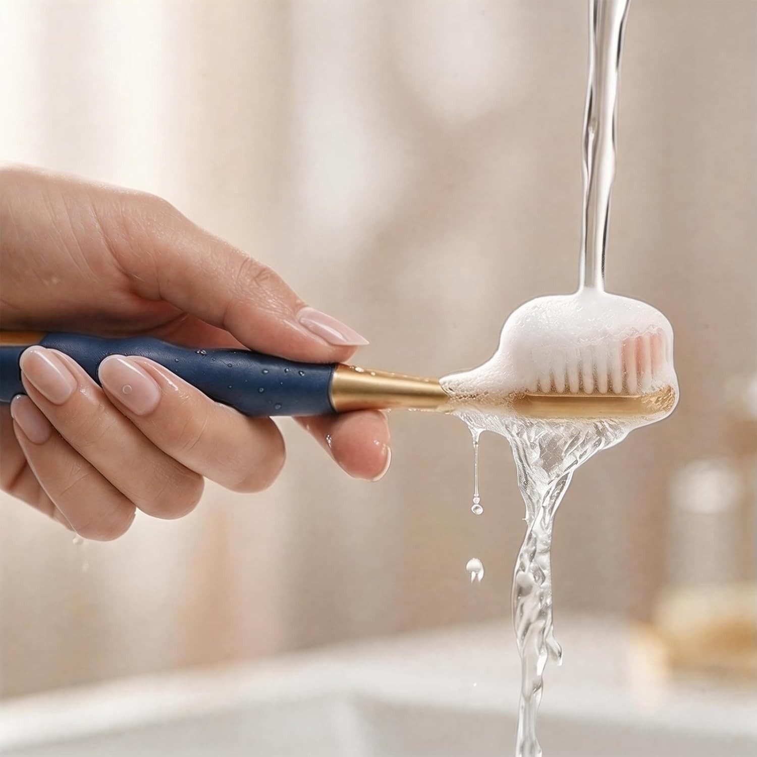 Adult Wide Head Soft Hair Toothbrush Manual Toothbrush Excellent Cleaning Effect