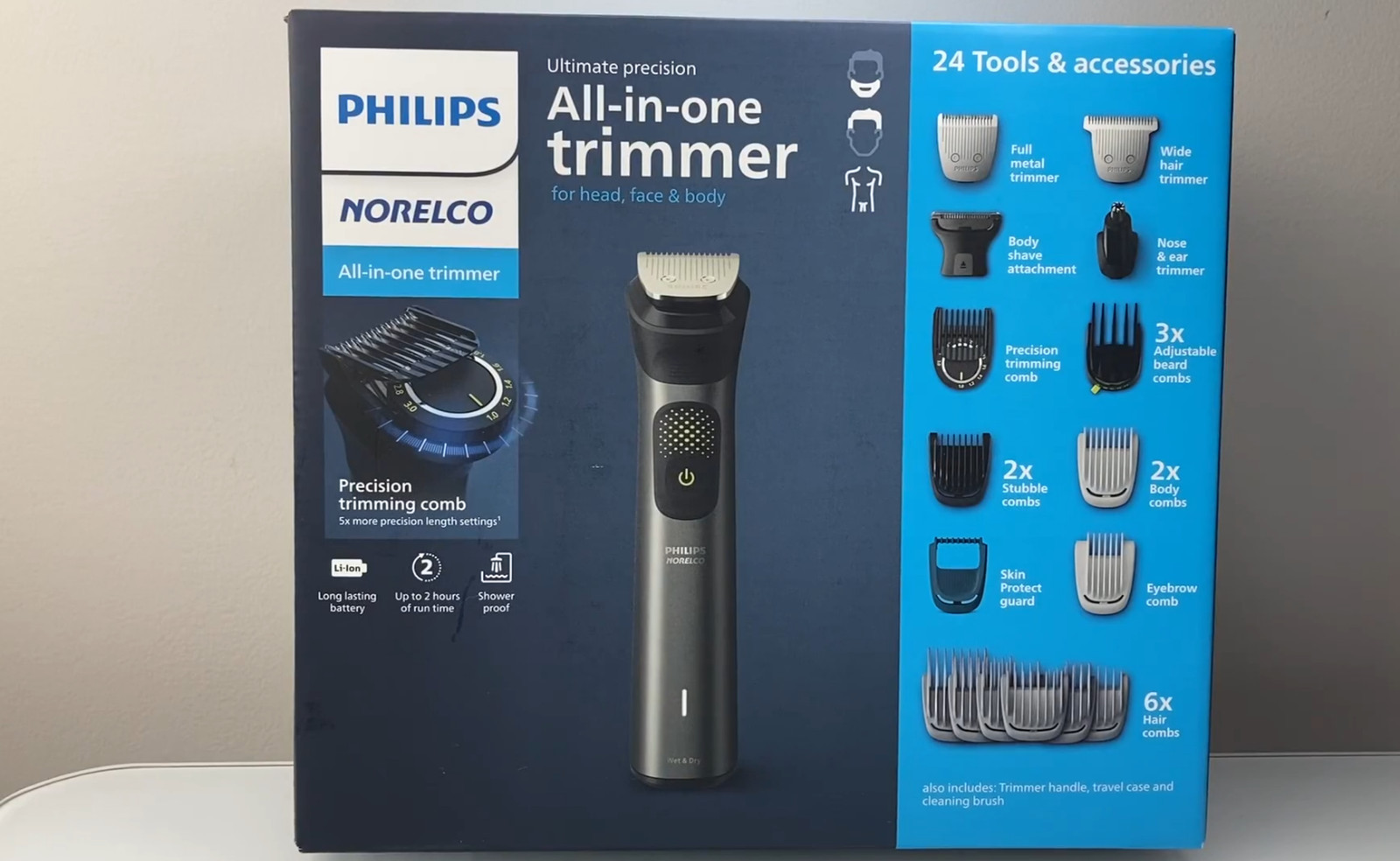 BRAND NEW – Philips Norelco MG9526/40 All-in-One Wet/Dry Trimmer 9000 Series