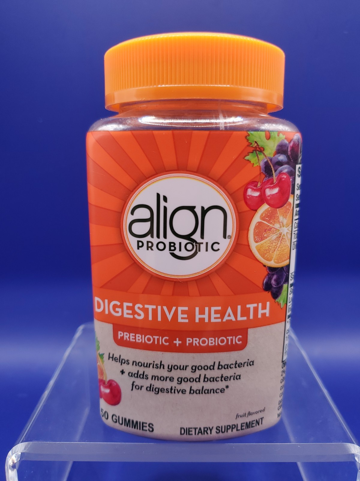 Align Digestive Health Prebiotic + Probiotic Supplement 50 Gummies EXP 07/2026