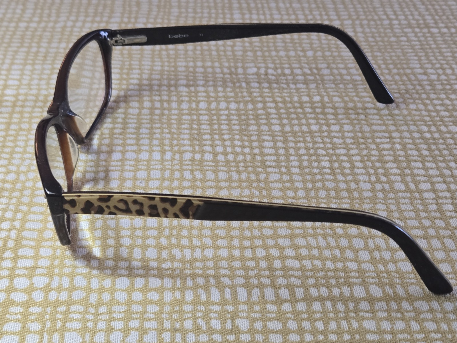 Bebe HOT STUFF BB5065 Topaz Brown/Leopard 53-16-135 Womens Eyeglasses Frames