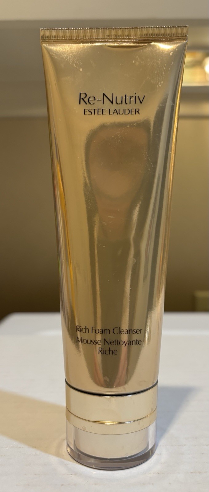ESTEE LAUDER RE-NUTRIV RICH FOAM CLEANSER (4.2OZ/125ML) FULL-SIZE SEALED NEW