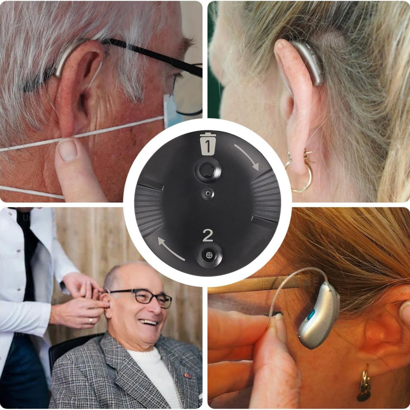 4 Packs ABS Wax Guard Filters For NaíDa For Sky Hearing Aid Accessories
