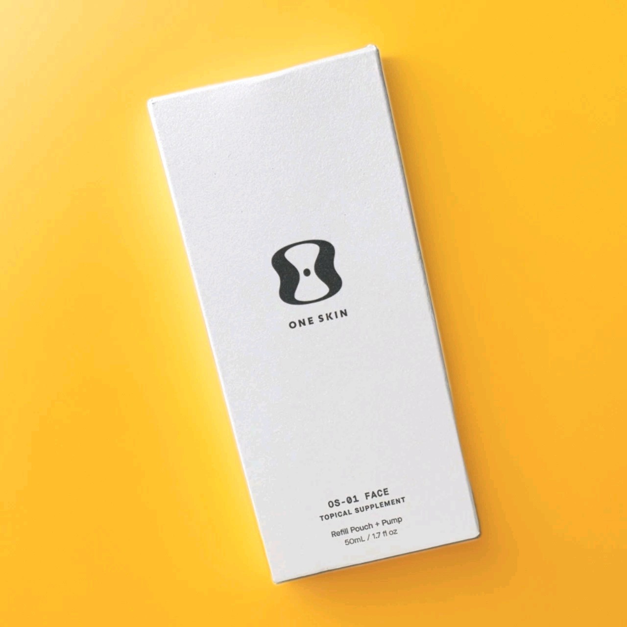 One Skin FACE OS-01 Topical Supplement Refill Pouch with Pump 50ml EXP:11/27