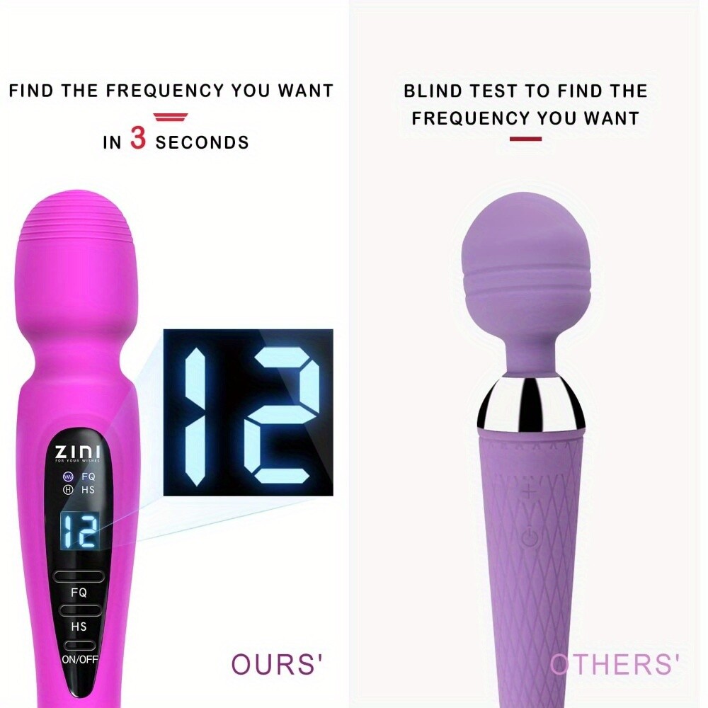 Silent 12-Mode Massager: Women’s Personal Neck & Back Pain Relief Device