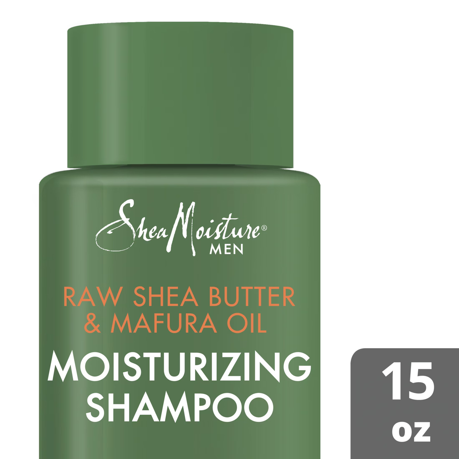 Sulfate-Free Moisturizing Shampoo with Raw Shea Butter & Mafura Oil, 15 Oz