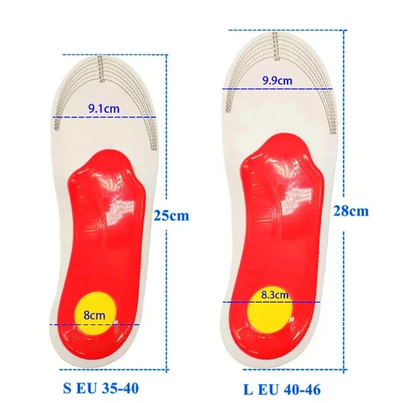 Orthopaedic Insoles Sole Shock-absorbing Insoles Orthopaedic with Arch