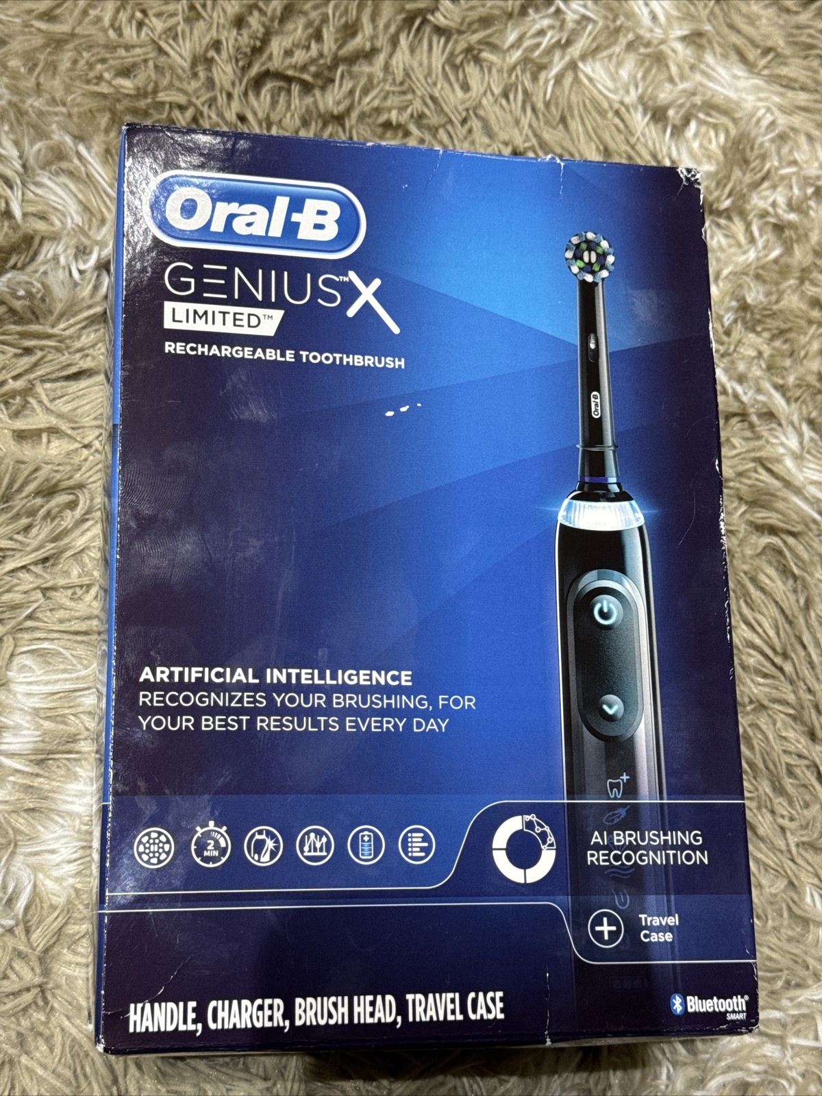 Oral-B Genius X Limited, Rechargeable Toothbrush with Artificial Intelligence