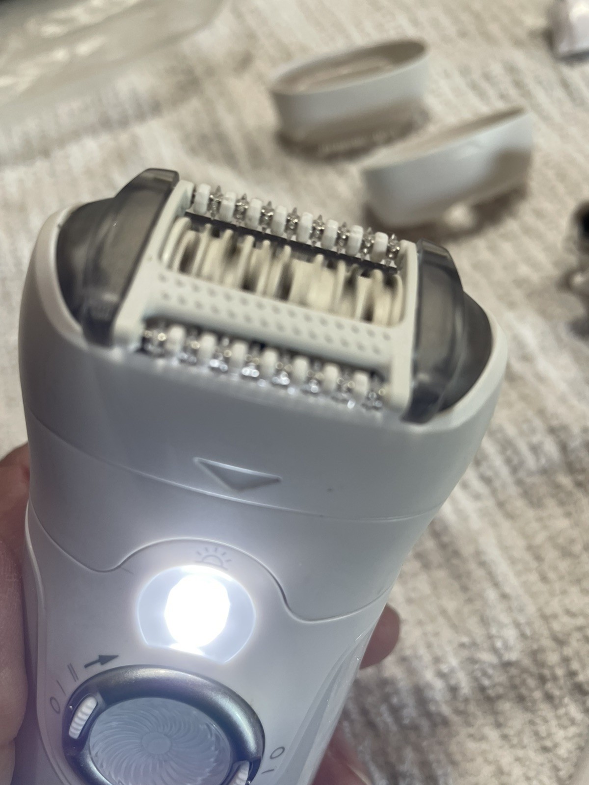 Braun Epilator Silk-épil 7. Hair Removal system Tested Working