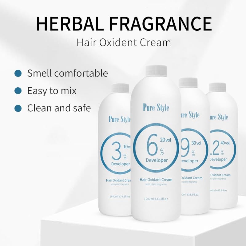 PureStyle 6% 20 Volume 1000ml 1 Count (Pack of 1), 20vol