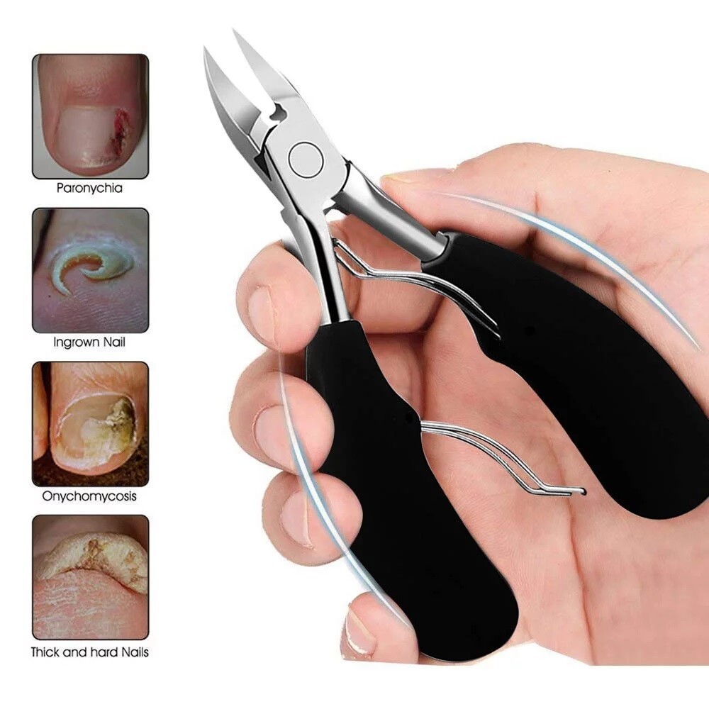 Toe Nails Scissor For Thick Ingrown Toenail Dead Skin Clippers Skin-friendly