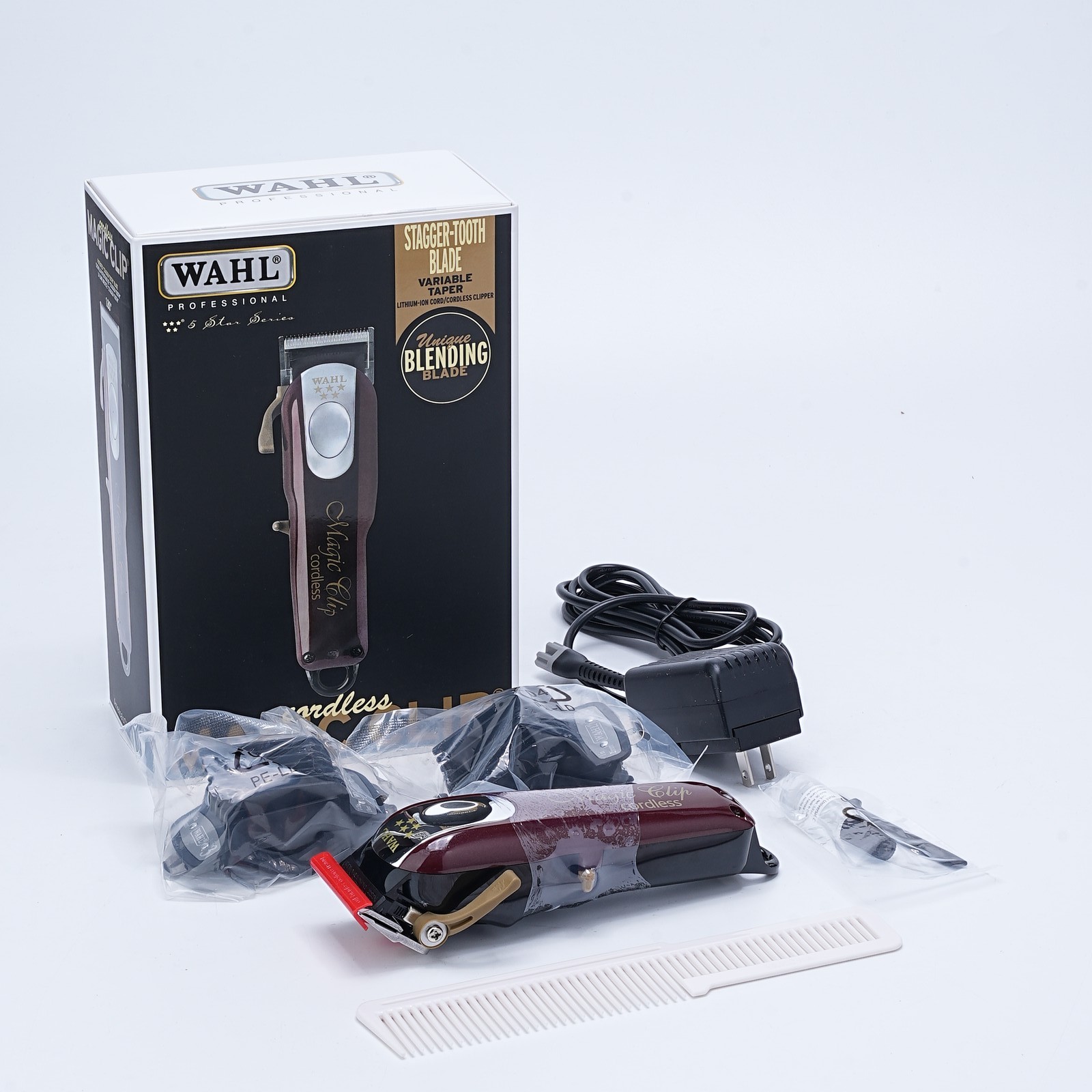 Wahl Professional 5-Star Cordless Magic Clip Hair Clipper 8148