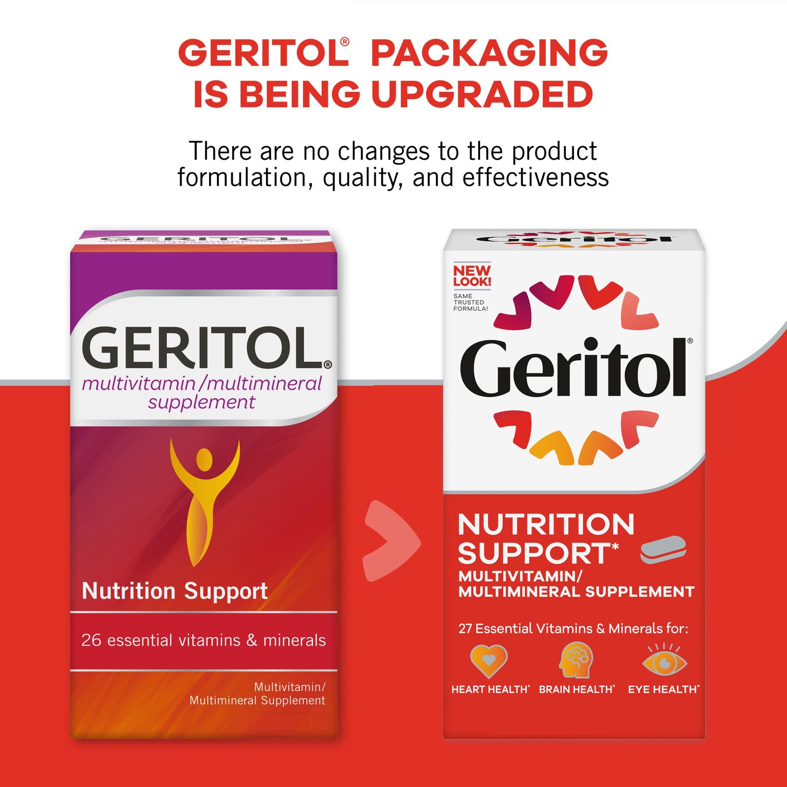 Geritol, Multivitamin Supplement, Contains B-Vitamins, 40 Count (Pack of 1)
