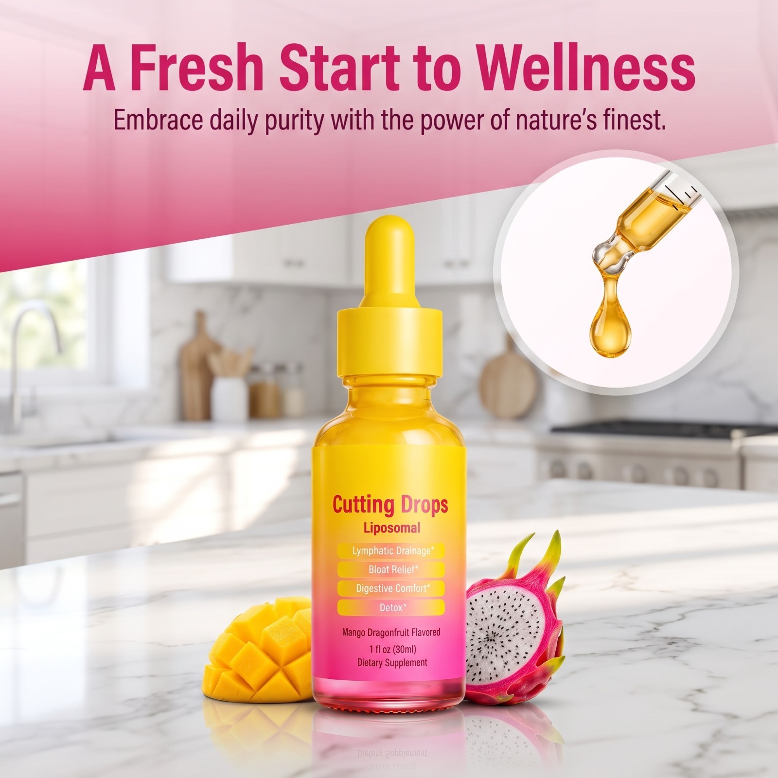 Liposomal Cutting Drops Natural Liquid Extract Support Supplement