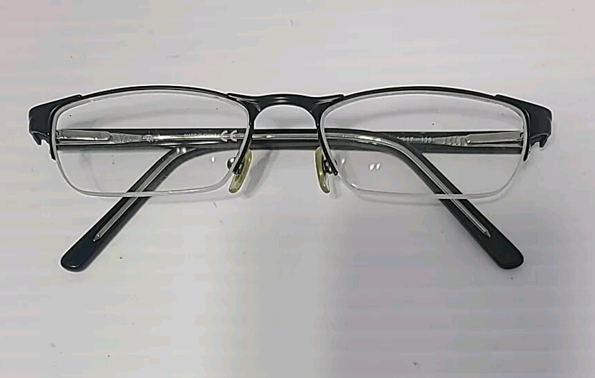 Ray Ban Eyeglasses Frames Only RB6066 2503 50-17-135 Black Half Rim