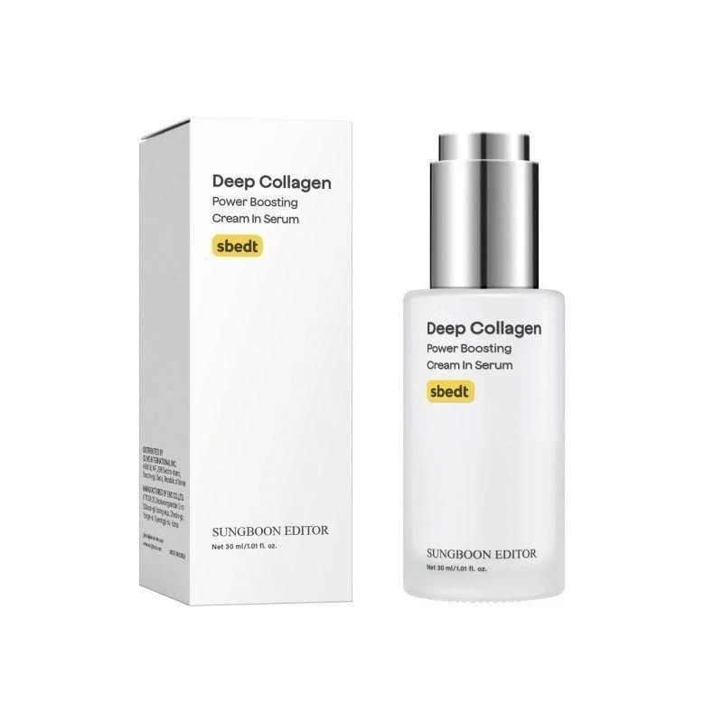 SUNGBOON EDITOR Deep Collagen Power Boosting Serum Cream Korean Skincare