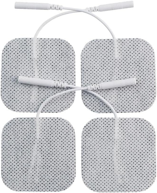 40pcs Electrode Pads 2″x 2″ inch Reusable Self Stick Gel Carbon Electrodes US