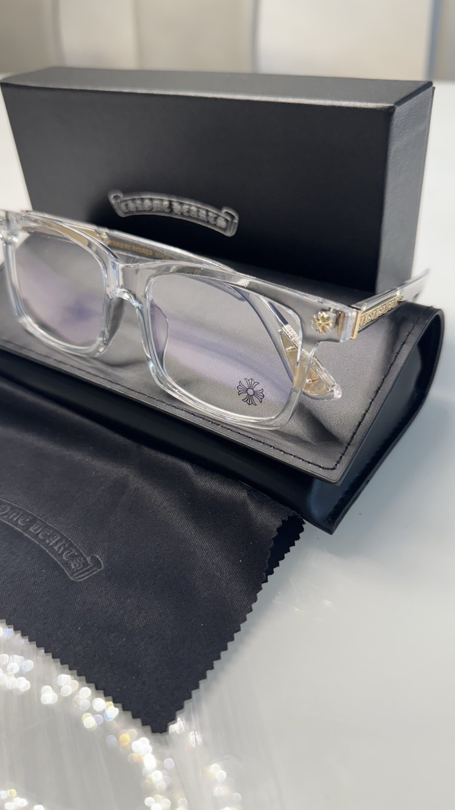 Chrome hearts style glasses