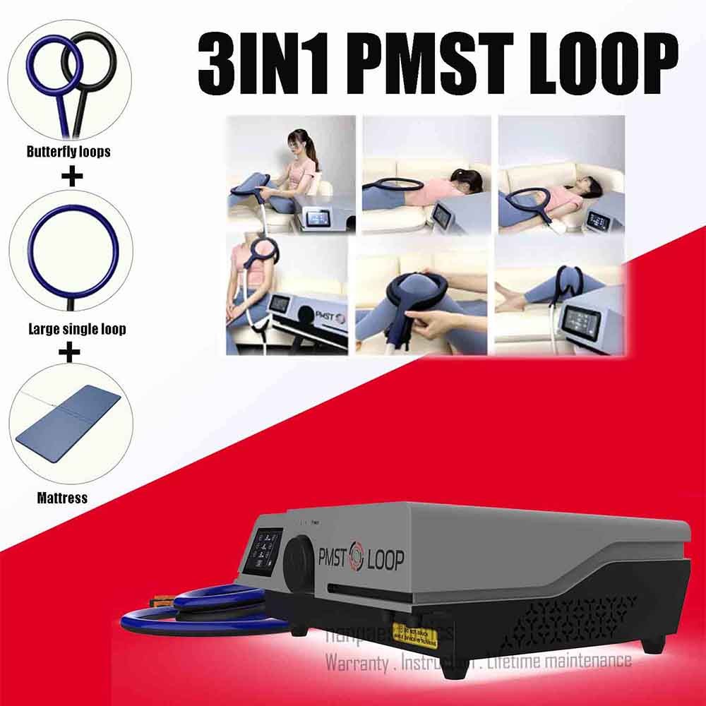 PMST PEMF Loop EMTT Magnetic Physio Therapy Machine Pain Relief Pemf Mat Device