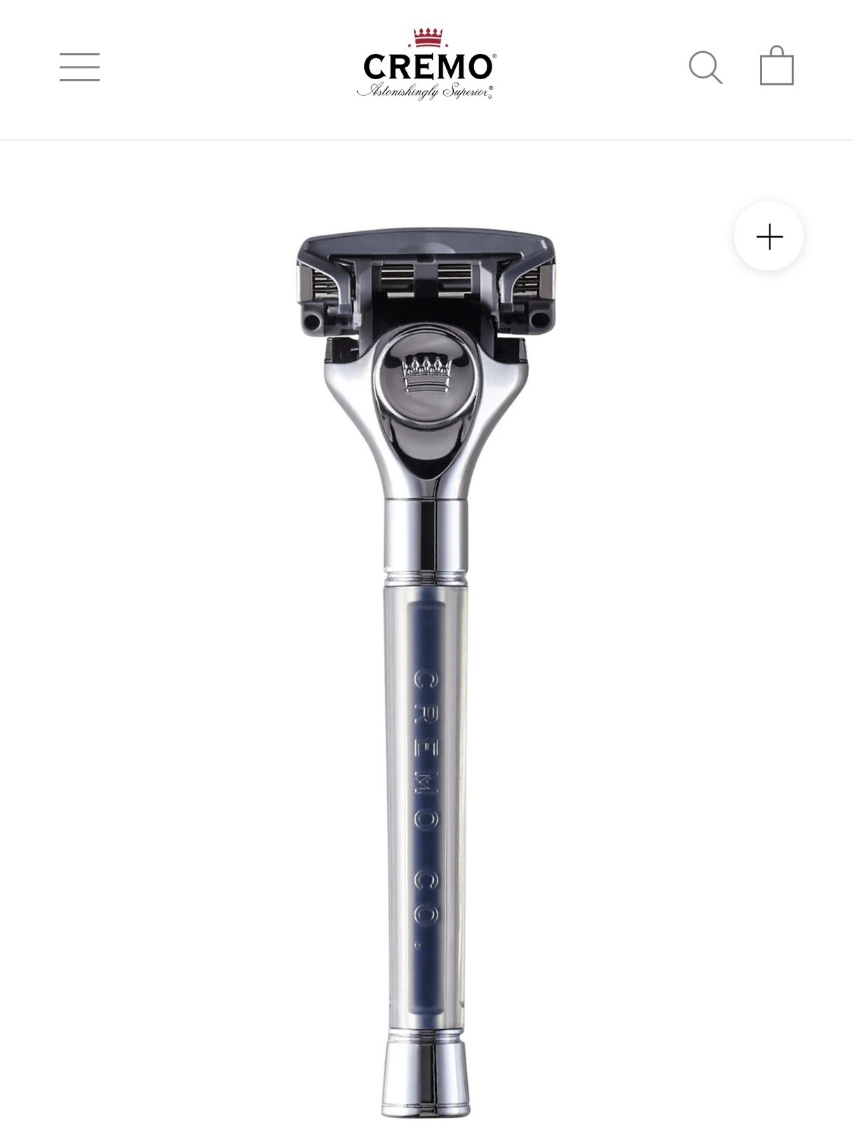 Cremo The Barber Grade Shave Made By Schick Razor No Box As Shown Free Shipping!