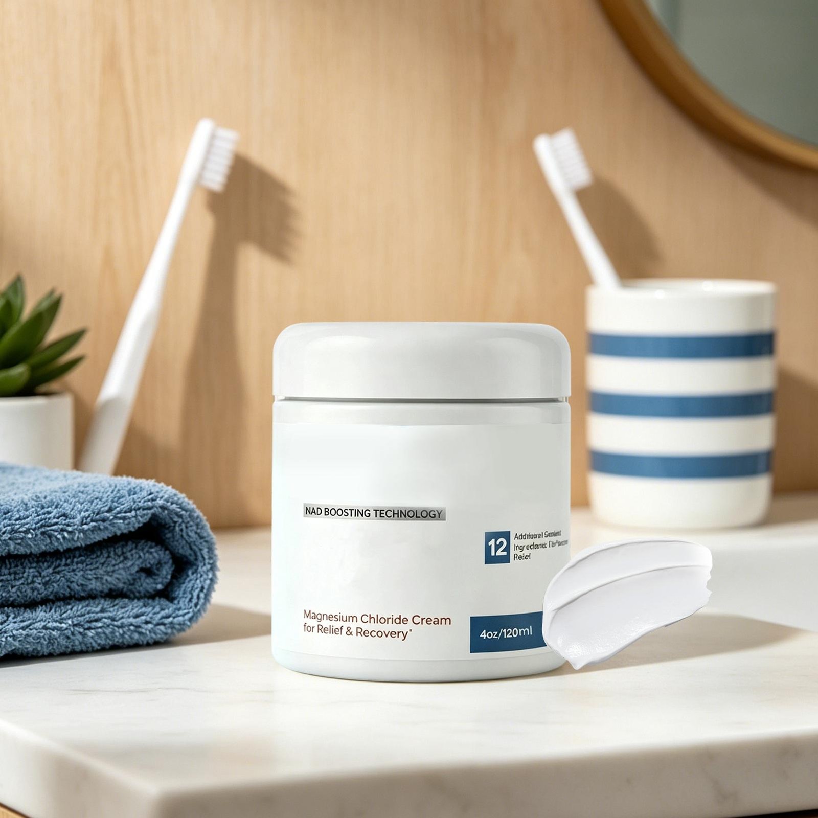 Magnesium Freeze -Topica-l Magnesium Cream with Niacinamide For Joints Low Back