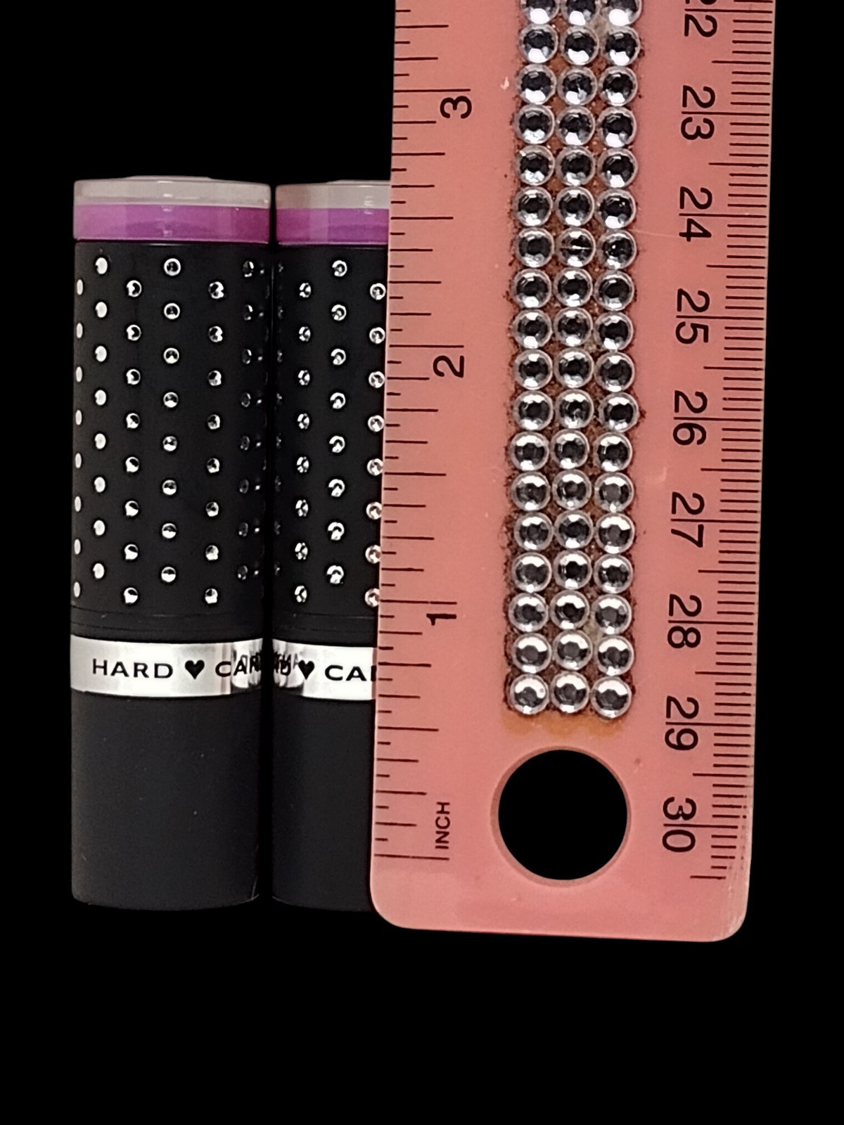2 PACK Hard Candy FIERCE EFFECTS Matte Lipstick 1049 NEWLY BERRIED Purple 0.11oz