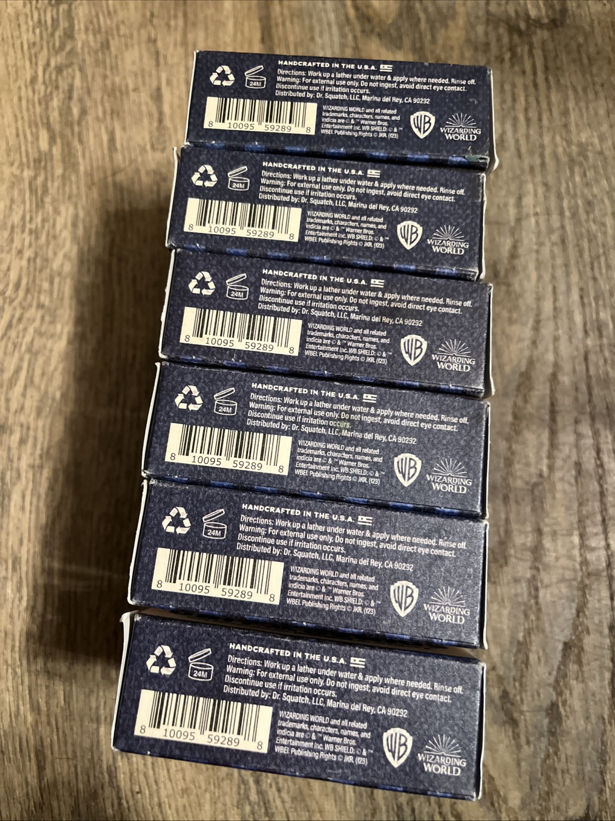 X6 Dr Squatch Grit of Genius Harry Potter Ravenclaw Men’s Soap Light Grit 5oz