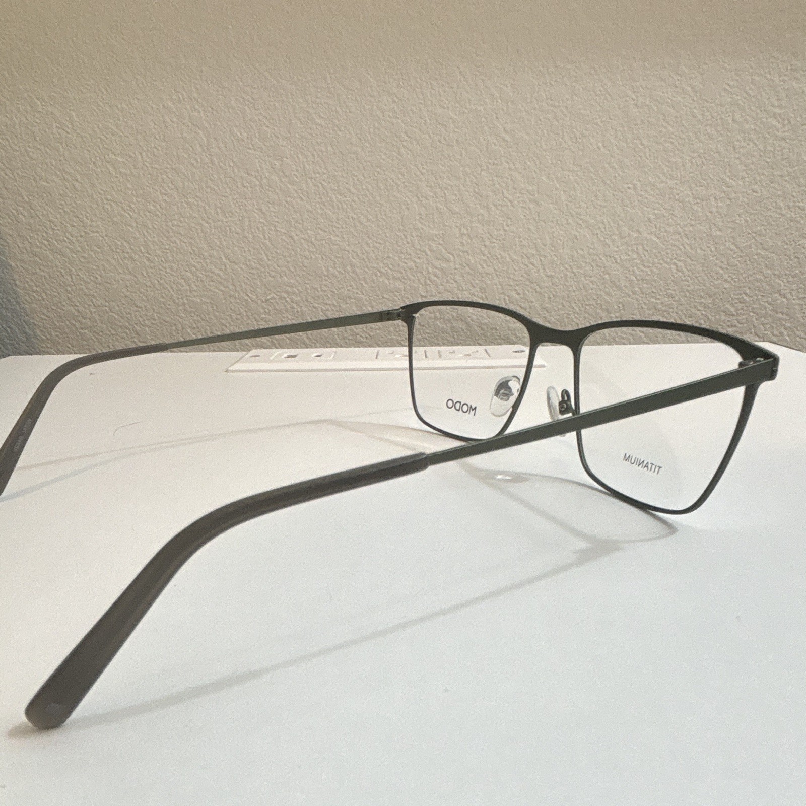 MODO Titanium Full Rim Eyeglasses olive green Frame Unisex Adults