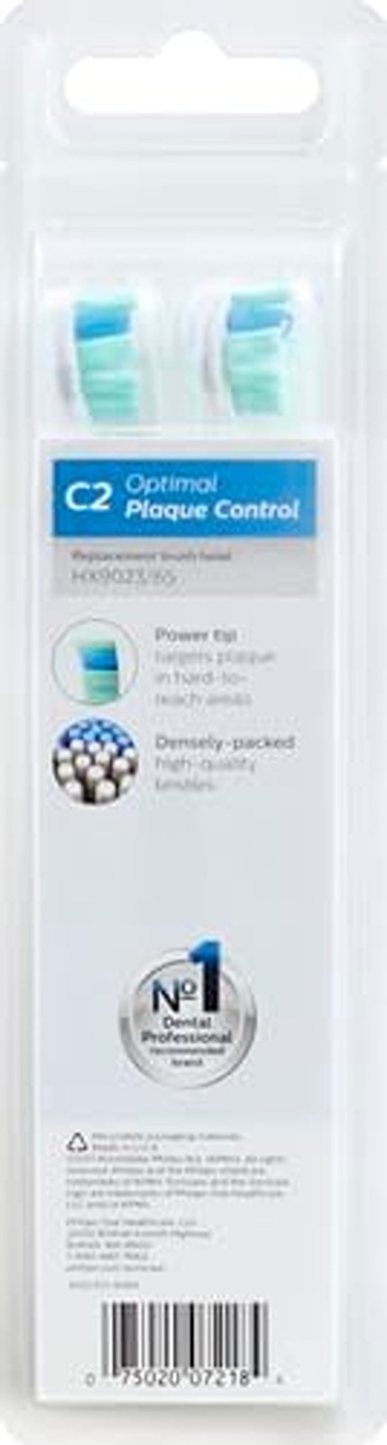 Philips Sonicare Optimal Plaque Control replacement toothbrush heads, HX9023/65