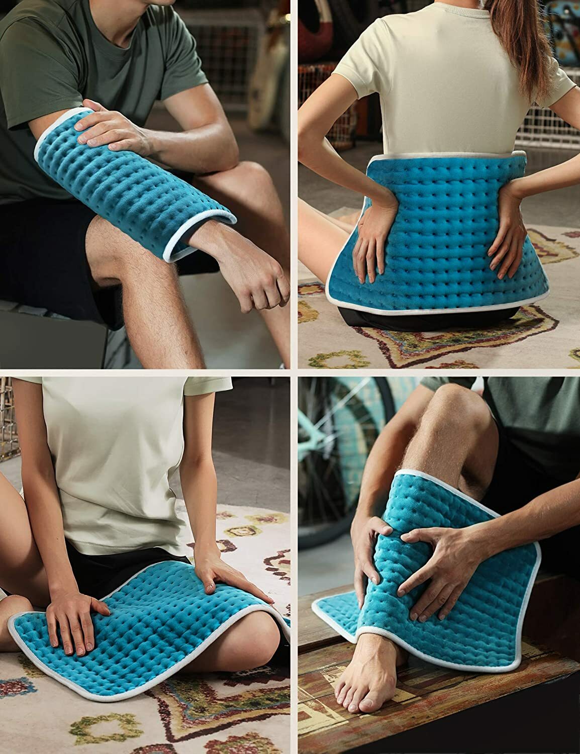 SABLE BD041 12″x24″ Heating Pad for Back Pain Cramps Relief (OPEN BOX) EPS28