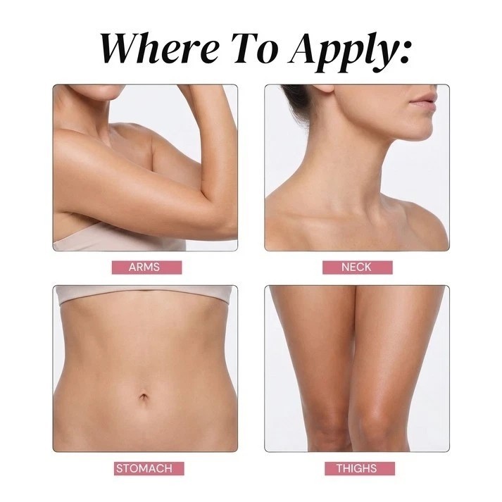 Anti-Aging Body Oil Skin Firming Moisturizing Tightening Thigh, Arms – Pack of 5