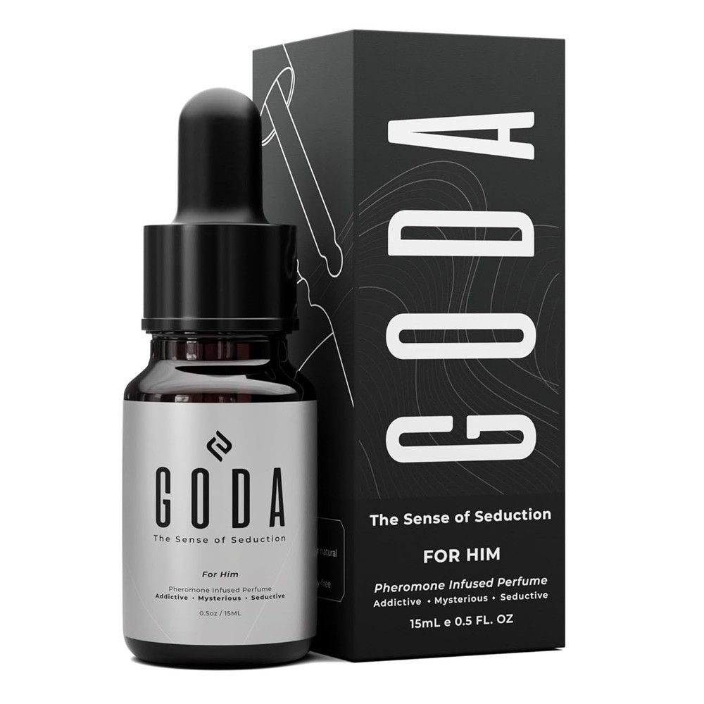 2x GODA For Him Pheromones Cologne for Men Infused with Real Pheromones 0.5oz