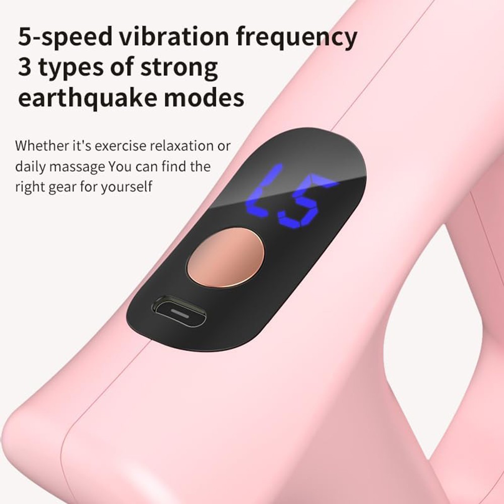 Fascia Ring Massager w/ Strap 5-Mode Full Body Relief & Portability Waist & Legs