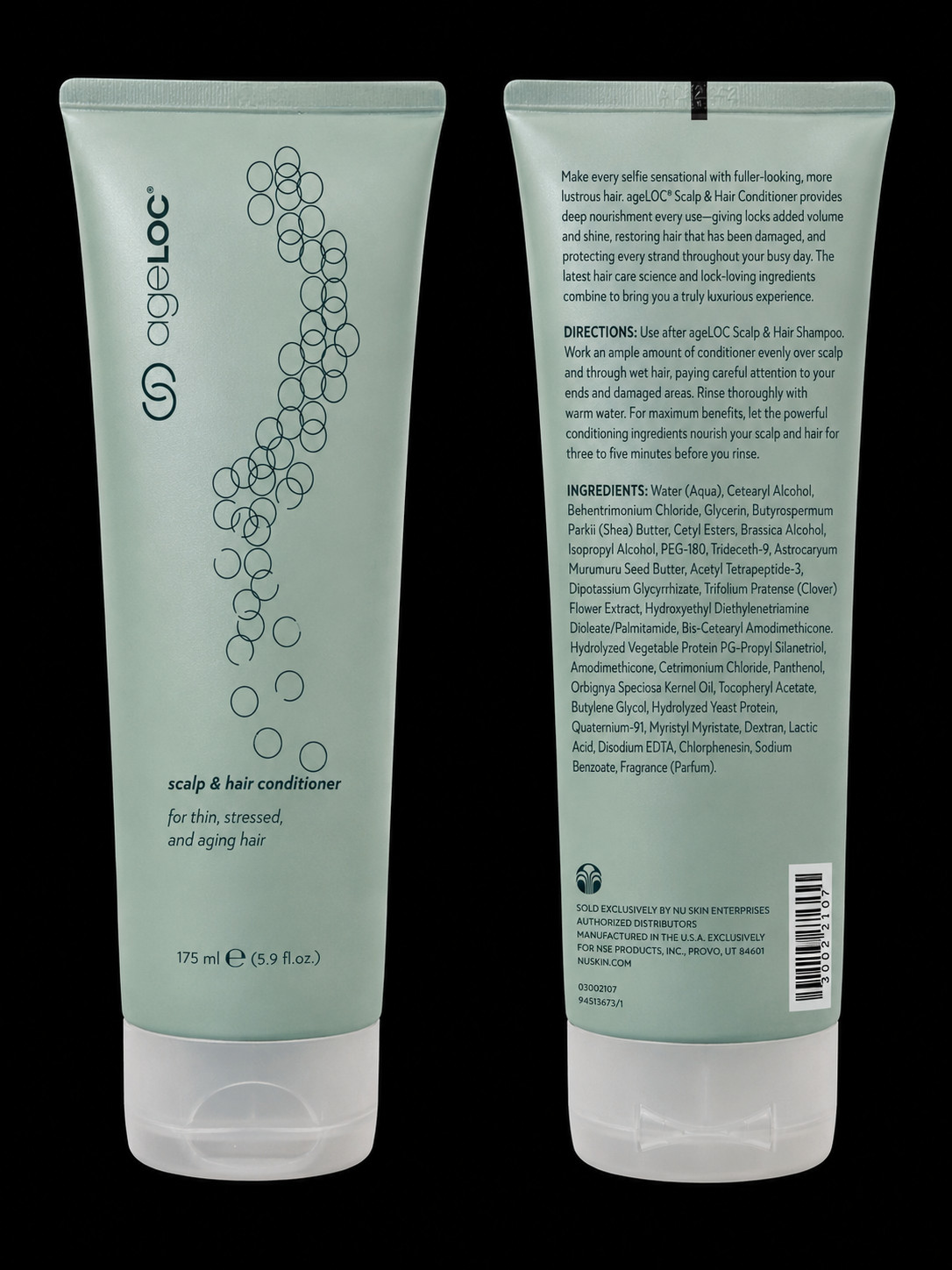 Pharmanex Nu Skin AGELOC scalp and hair conditioner for thin stressed aging hair