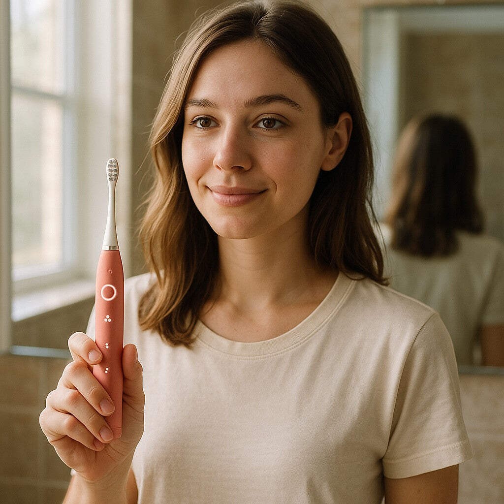 Oclean Spark Sonic Electric Toothbrush Pink Rechargeable