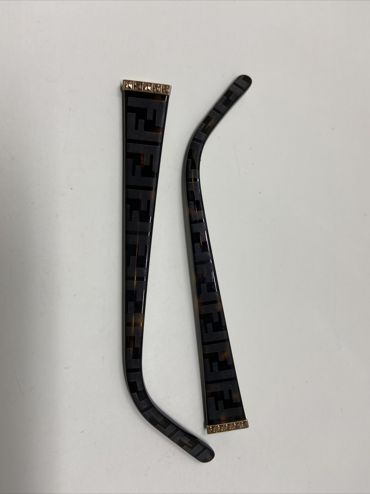 FENDI F 908R 210 130mm TEMPLE ARM PARTS TORTOISE 1415