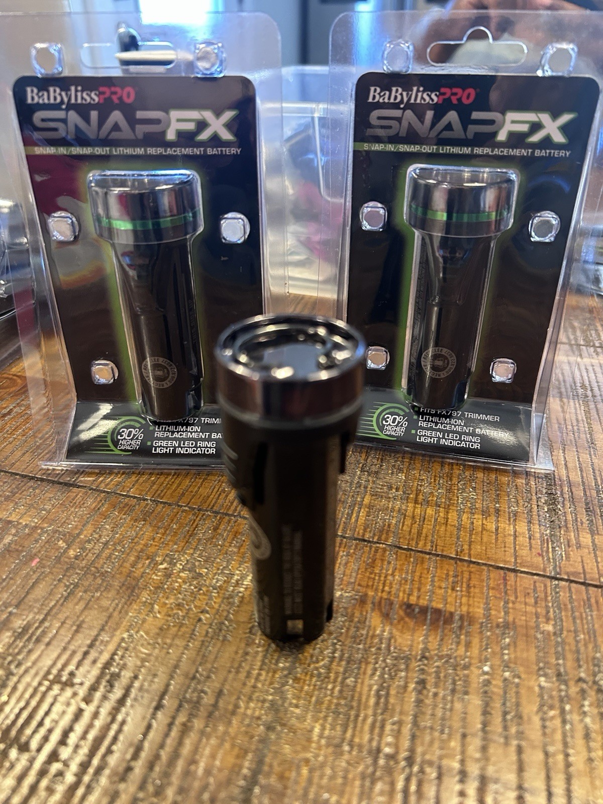 BaBylissPRO SNAPFX FX797 Lithium Replacement Battery Pack Black/Green LED