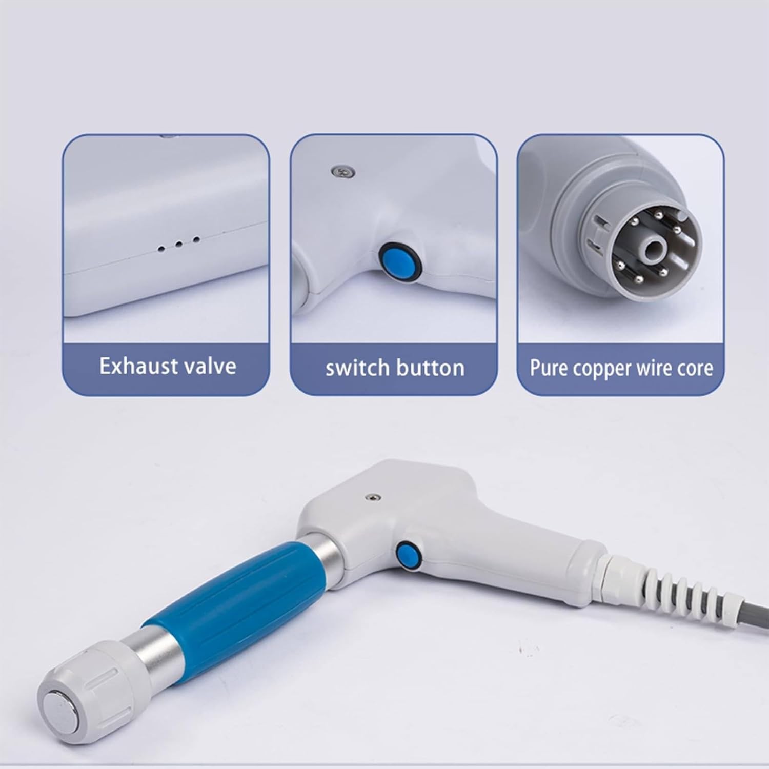 Shockwave ED Therapy Pneumatic Shock Wave Machine Body Pain Relief Massage