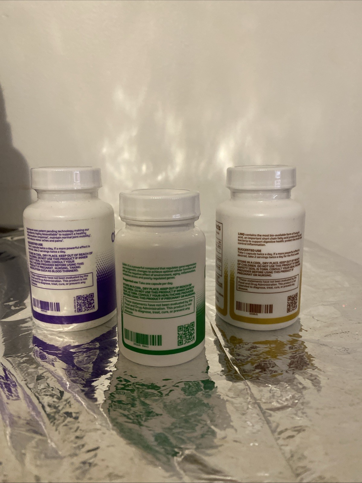 Authentic ACTIVZ TRIFECTA Set: (1) GNMX + LINQ + OPTIMEND Free Shipping
