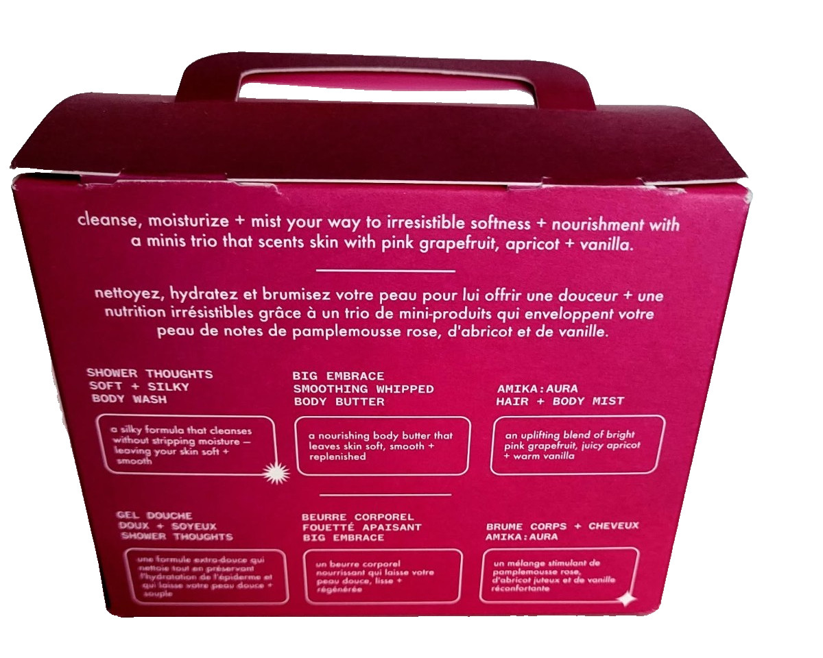 Amika Aura™ Glowing Places Body Care & Fragrance Travel Size Box Set