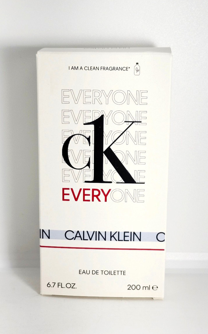 CK EVERYONE BY CALVIN KLEIN-MEN-EDT-SPRAY-6.7 OZ-200 ML-AUTHENTIC-MADE IN SPAIN