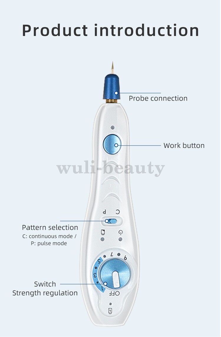 Fibroblast Pulse Plasma Pen Stretch Mark Removal Skin Tightening New