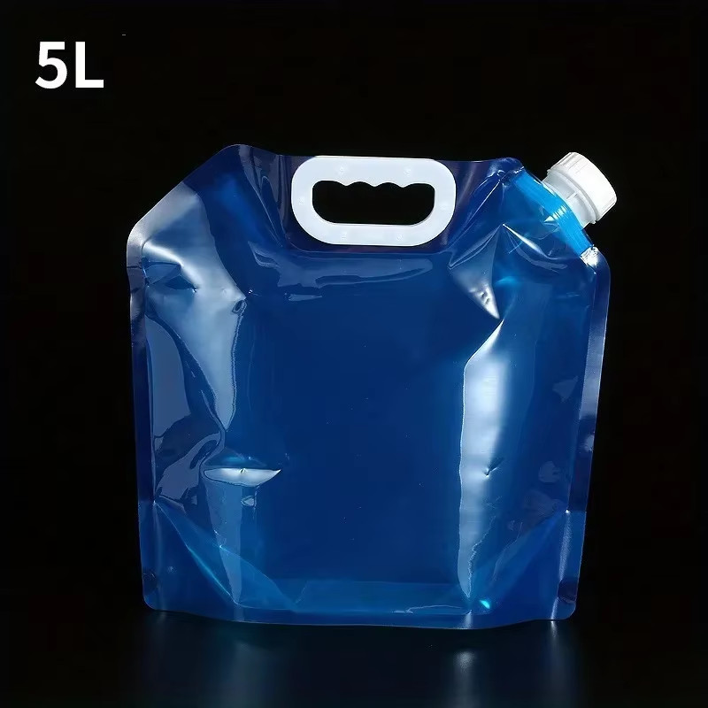 5L/10L Foldable Camping Storage Water Bottle Collapsible Bag Carrier Container