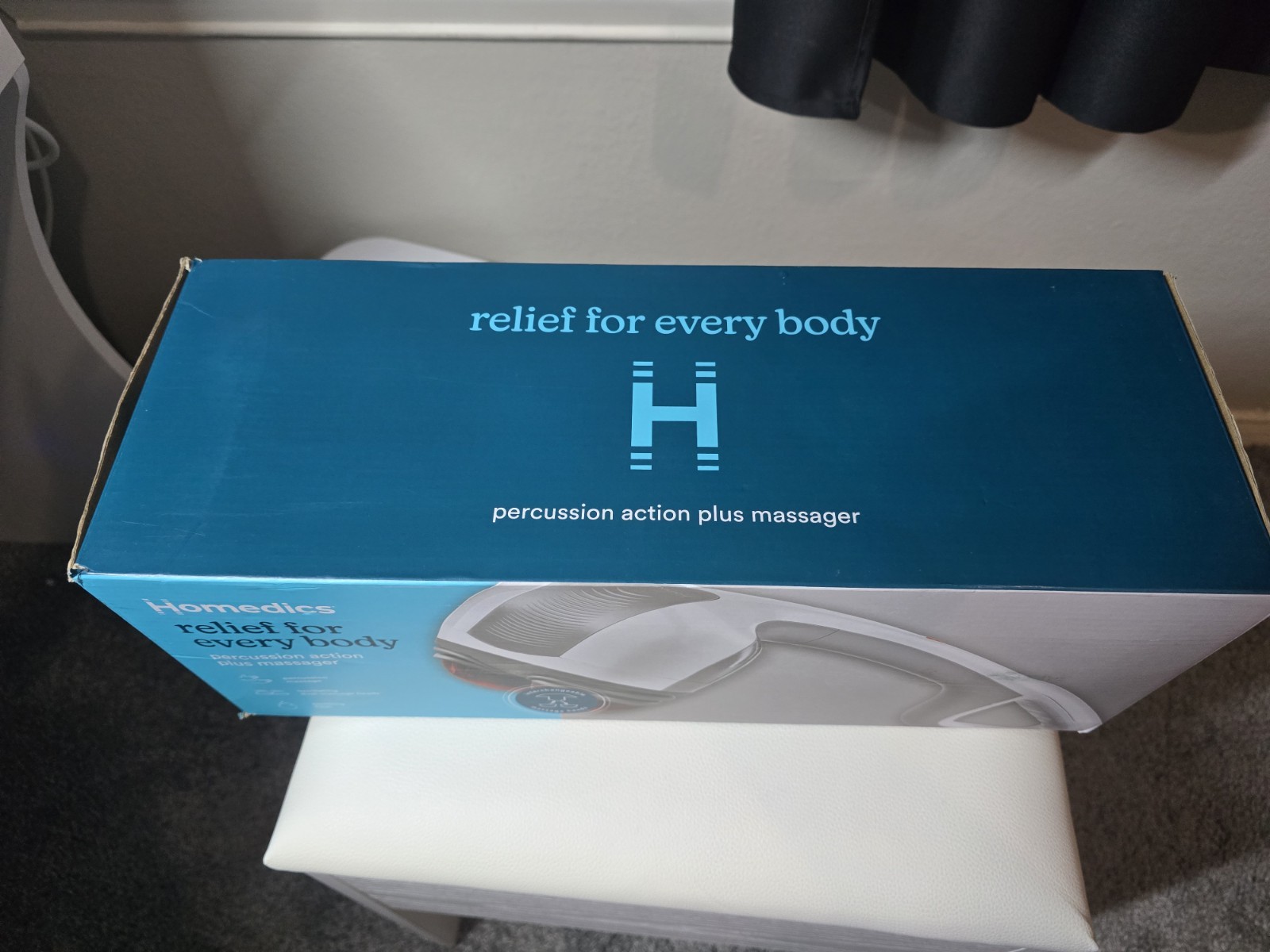 HoMedics Percussion Action Plus Handheld Massager With Heat HHP-351H New Box