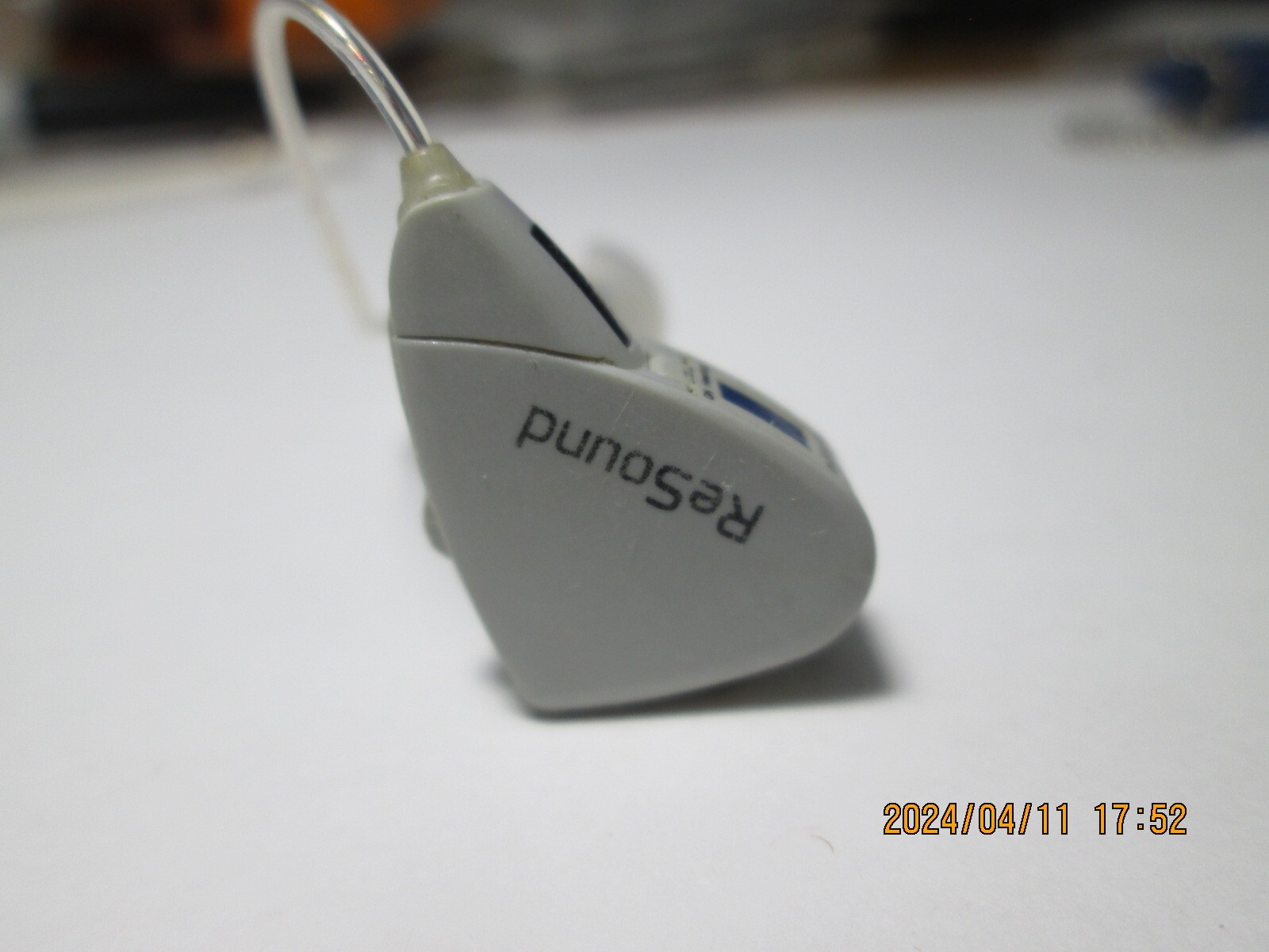 1 RESOUND HEART-SHAPED Hearing Aid A1761DRW LEFT ear money back guarantee
