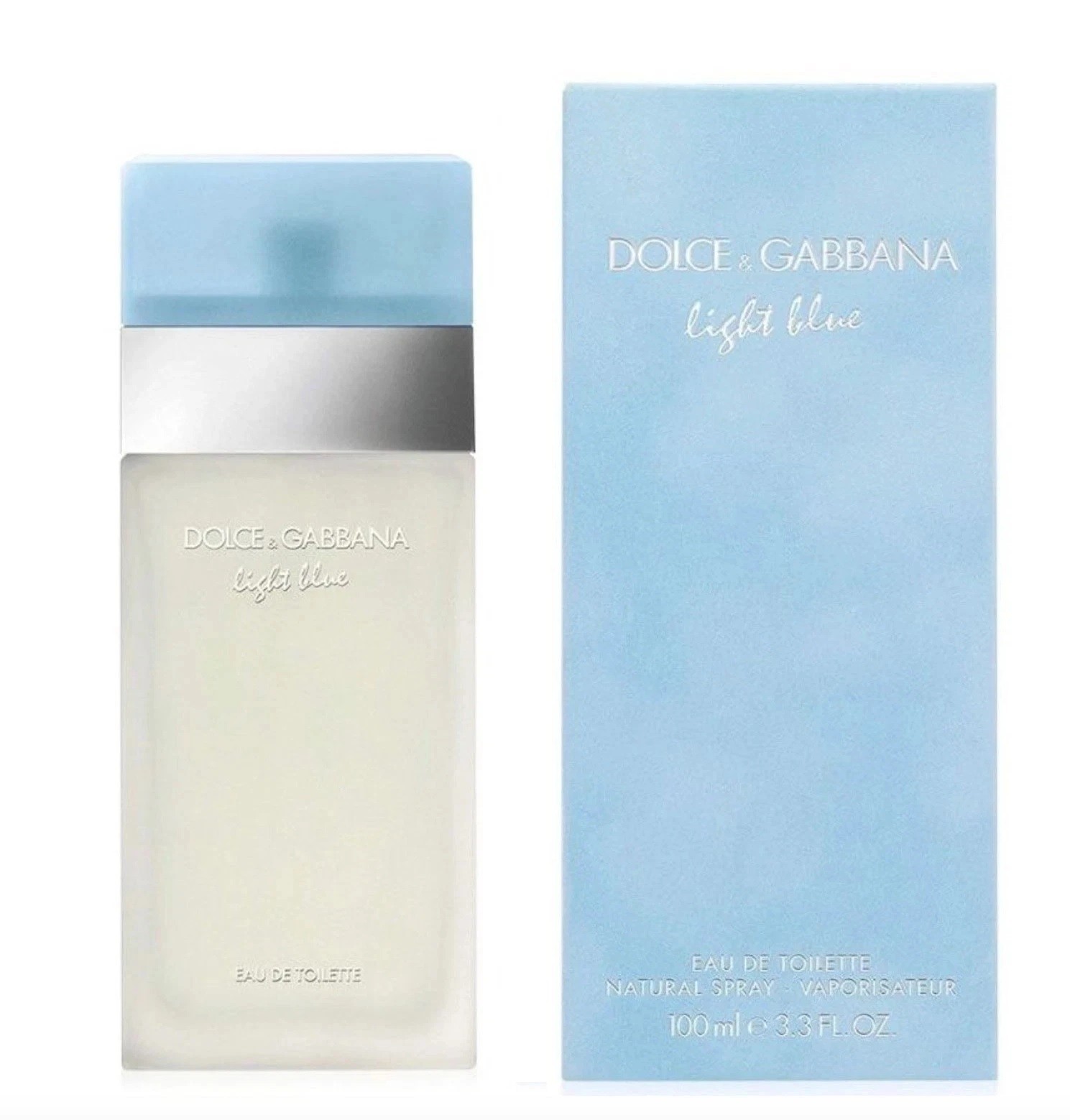 Light Blue by Dolce & Gabbana 3.3 oz Eau De Toilette Spray Women’s New & Sealed