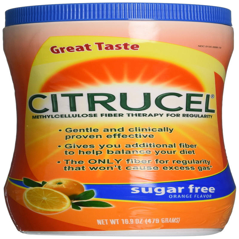 Citrucel Orange Sugar Laxative 16.9 Oz Thomaswi