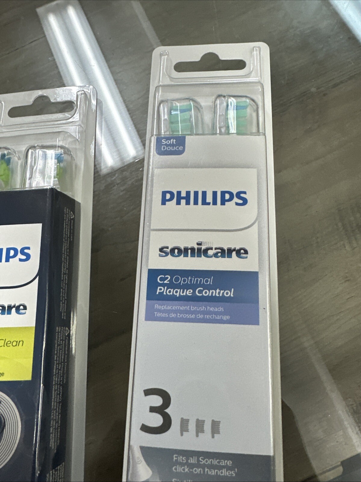 Philips Sonicare Replacement Heads Toothbrush Click On 5 Pack Genuine Brand New