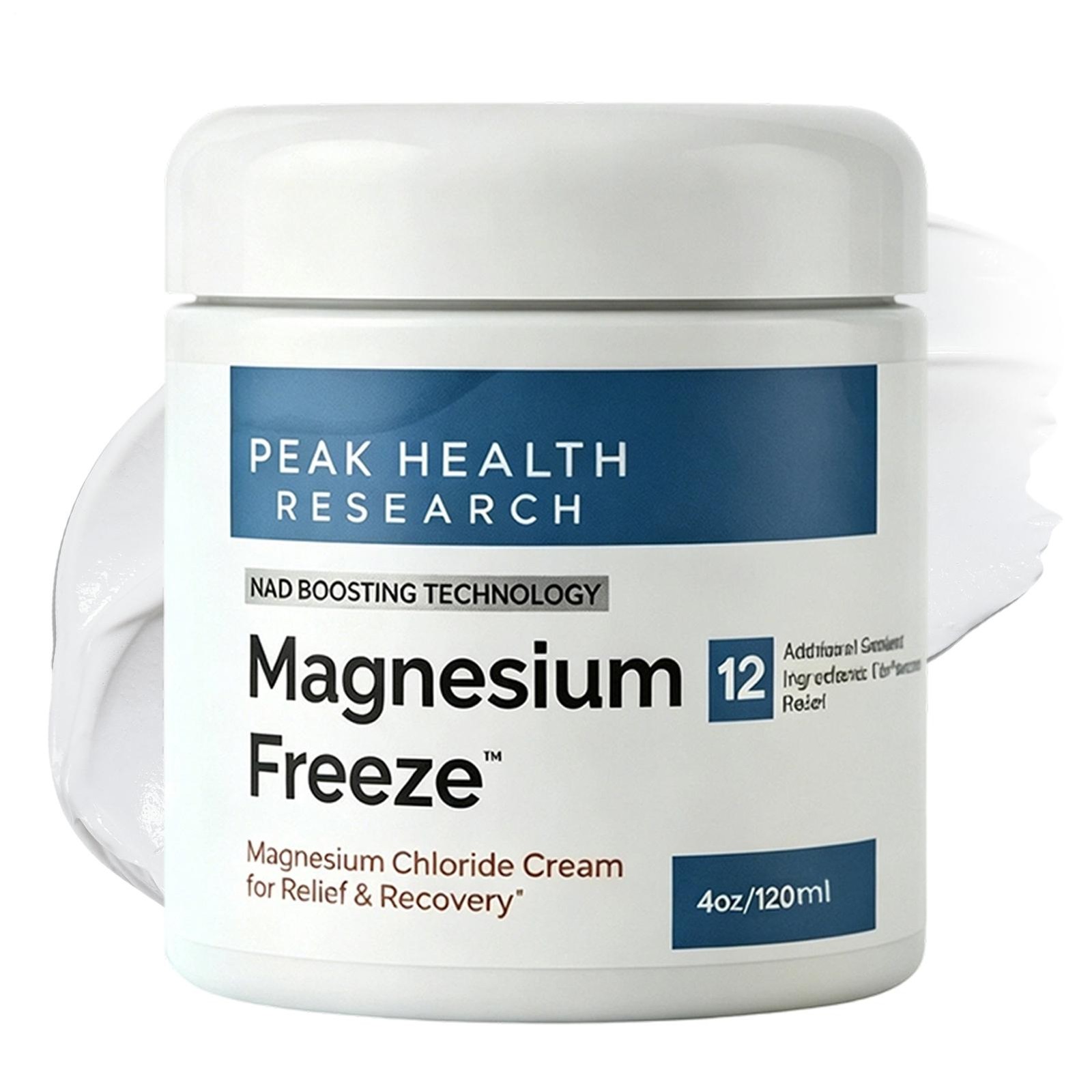 Magnesium Freeze -Topica-l Magnesium Cream with Niacinamide For Joints Low Back